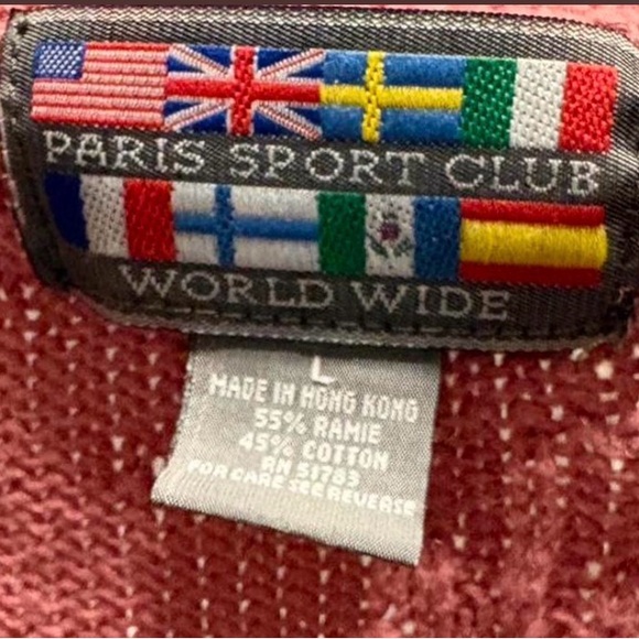 Cropped V-Neck Button Cardigan Sweater - Rust - Picture 3 of 3